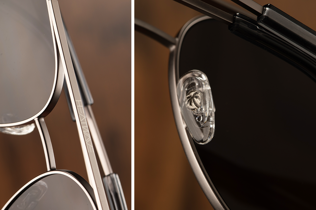 Incline Sunglasses: Gun Metal