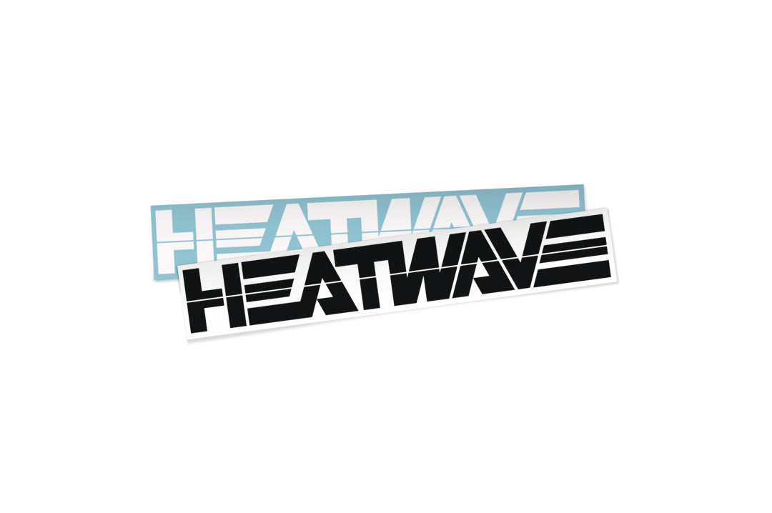 Heat Wave Visual Small Billboard Decal.