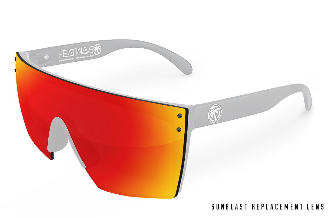 Heat Wave Visual Lazer Face sunblast orange yellow lens.