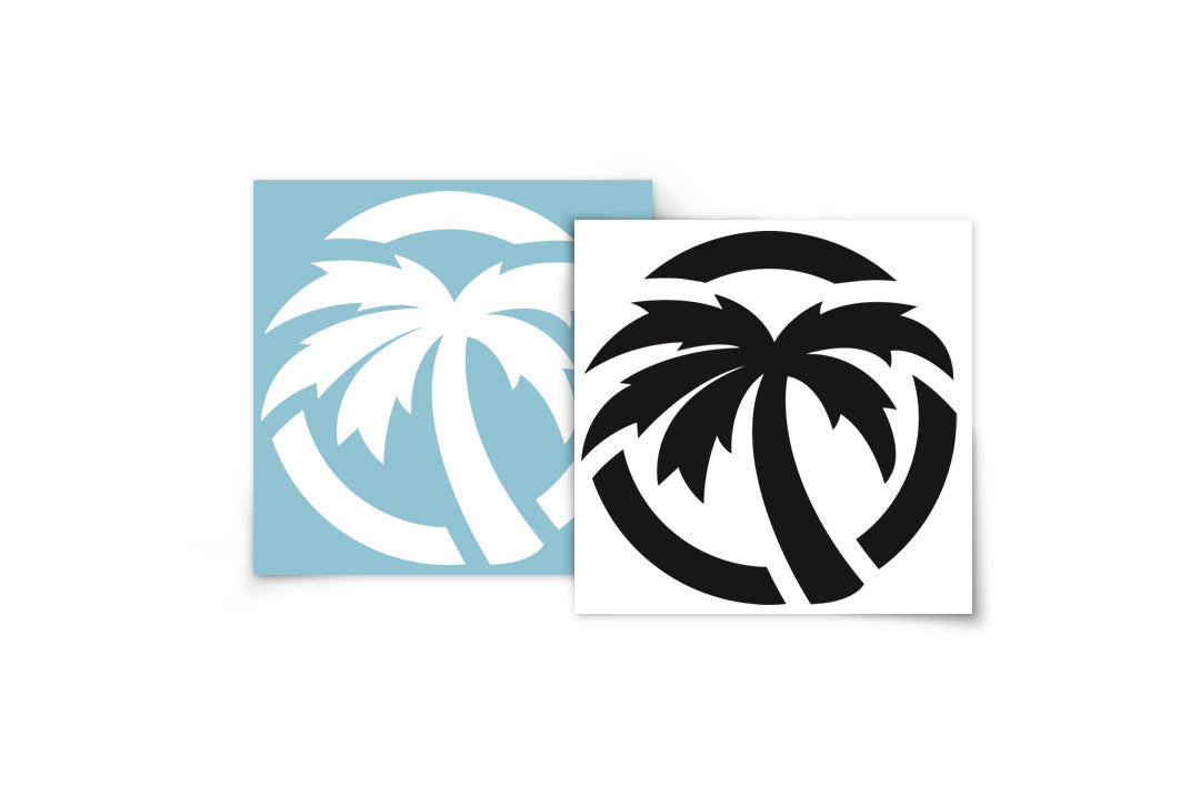 Heat Wave Visual 3 Inch Icon Decal.