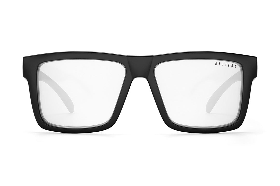 Heat Wave Visual Vise anti-fog clear lenses.