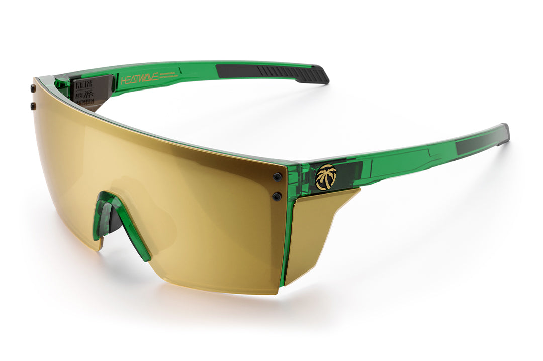 Performance Lazer Face Sunglasses: Cycad Green Z87+