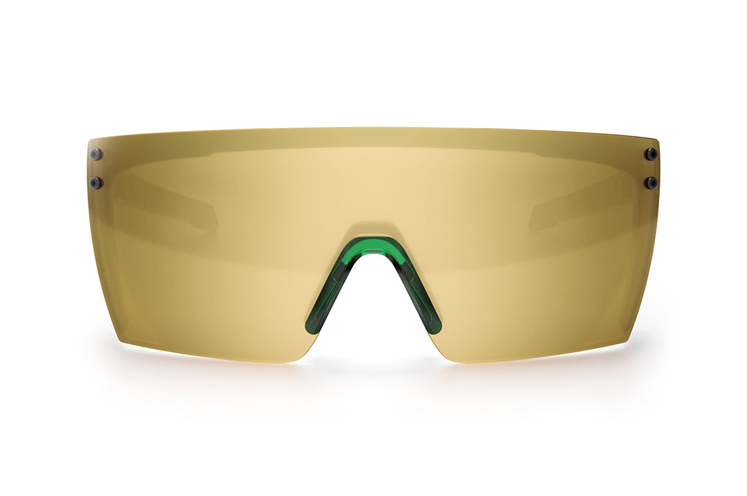Performance Lazer Face Sunglasses: Cycad Green Z87+