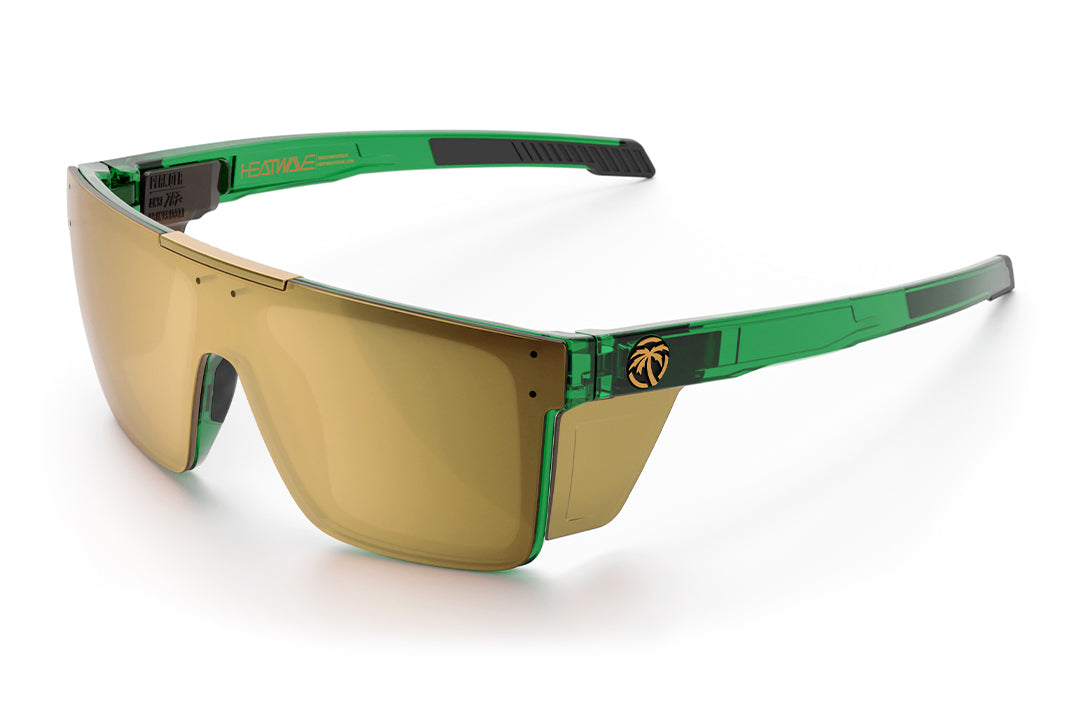 Performance Quatro Sunglasses: Cycad Green Z87+