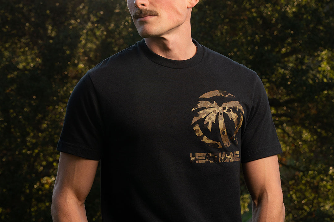 Heat Wave Visual Fleck Camo T-shirt. 