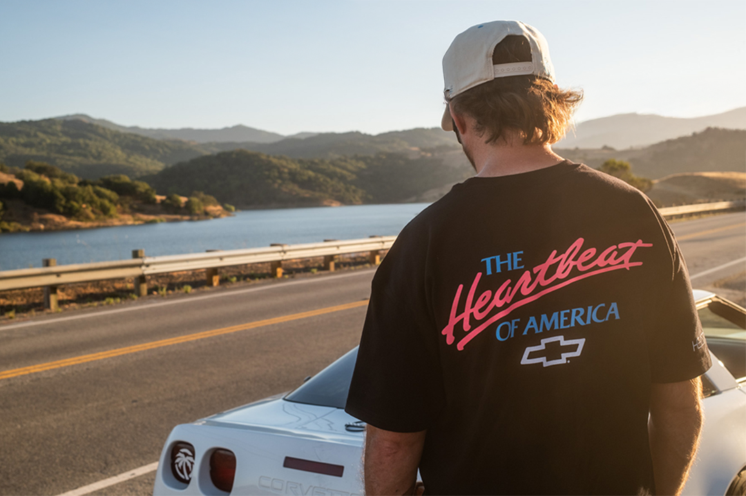 Heat Wave Chevrolet / Heart Beat of America T-Shirt Black