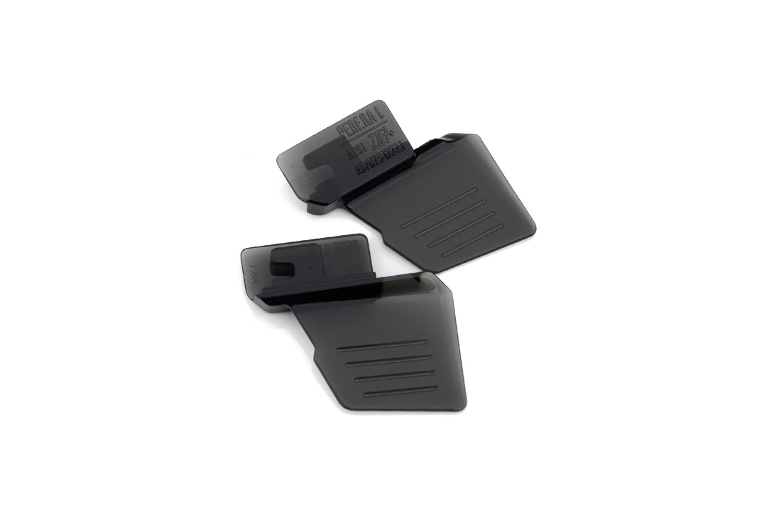 Heat Wave Visual Performance Rayth Translucent Black Side Shields.