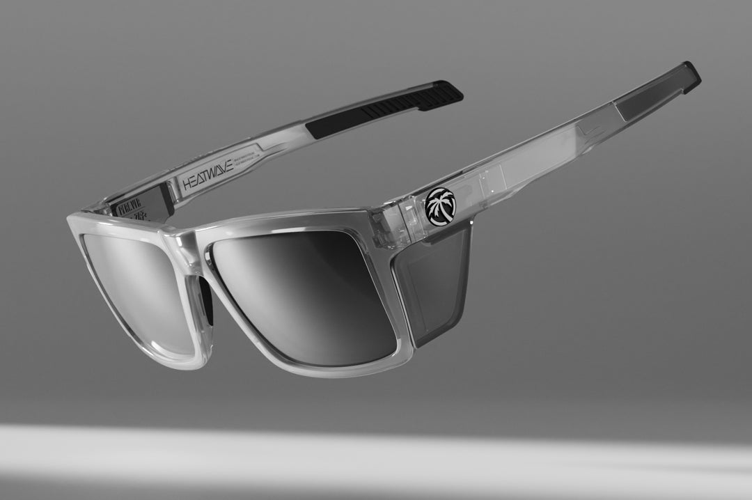 Performance Vise Sunglasses: VAPOR CLEAR Frame Photochromic Lens Z87+