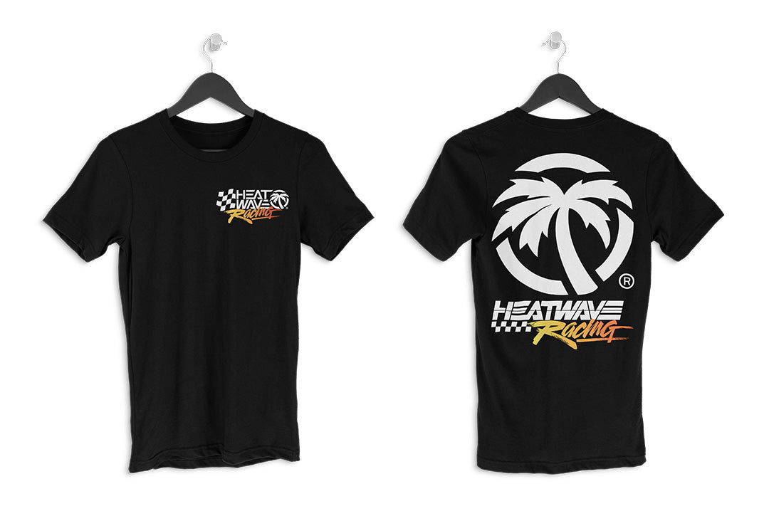 Heat Wave Visual Racing Gradient T-shirt. 