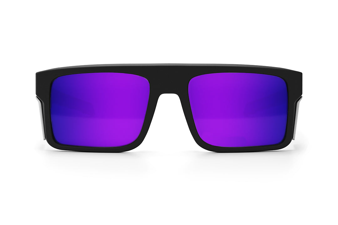 Front angle shot of the Performance Rayth Sunglasses: Ultra Violet Z87+ on a white background.