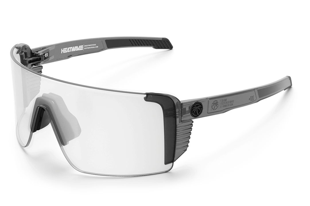 GIF of the Skynet Sunglasses: Photochromic Z87+ showing the lens color transition.