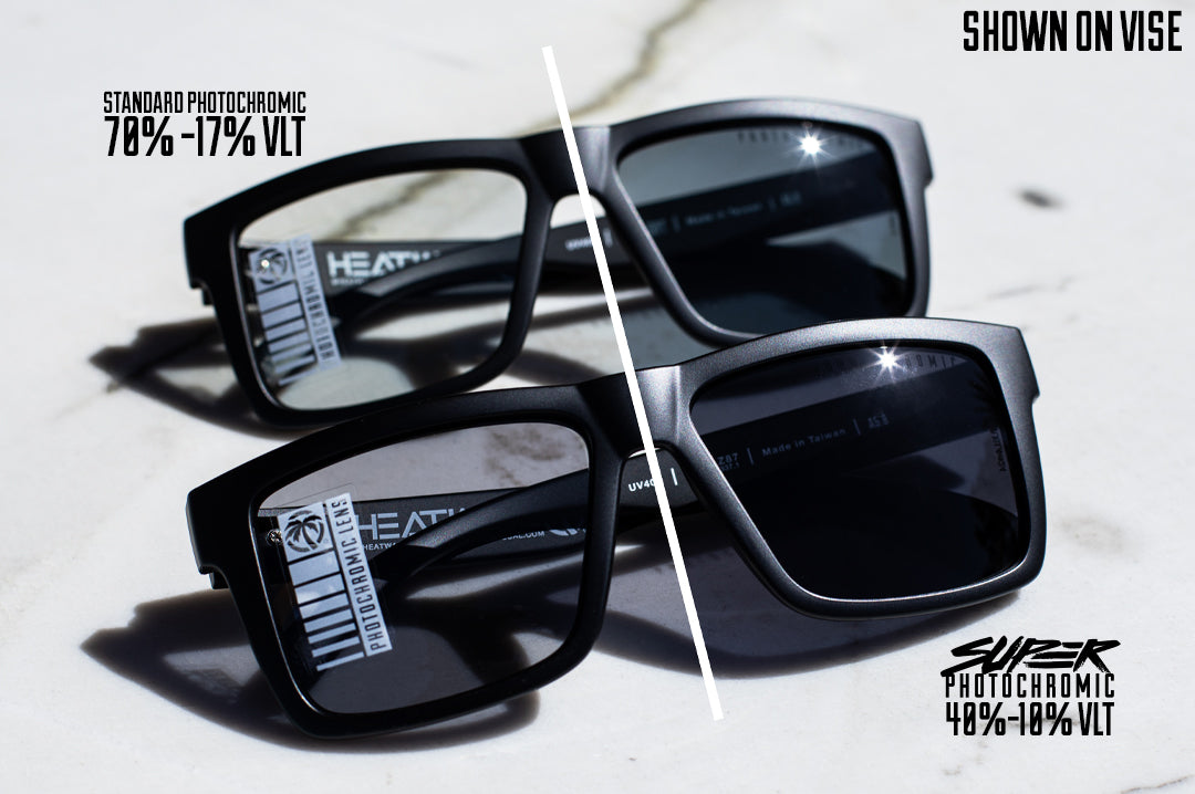 Performance Vise Sunglasses: SUPER Photochromic Z87+