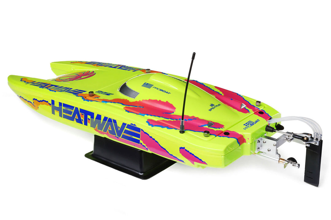 Heat Wave X Horizon Hobby Blackjack Catamaran Remote Controlled Boat - 24 Inch