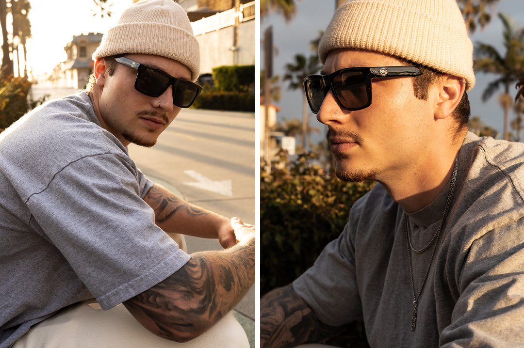 USA VISE Sunglasses: GLOSS BLACK