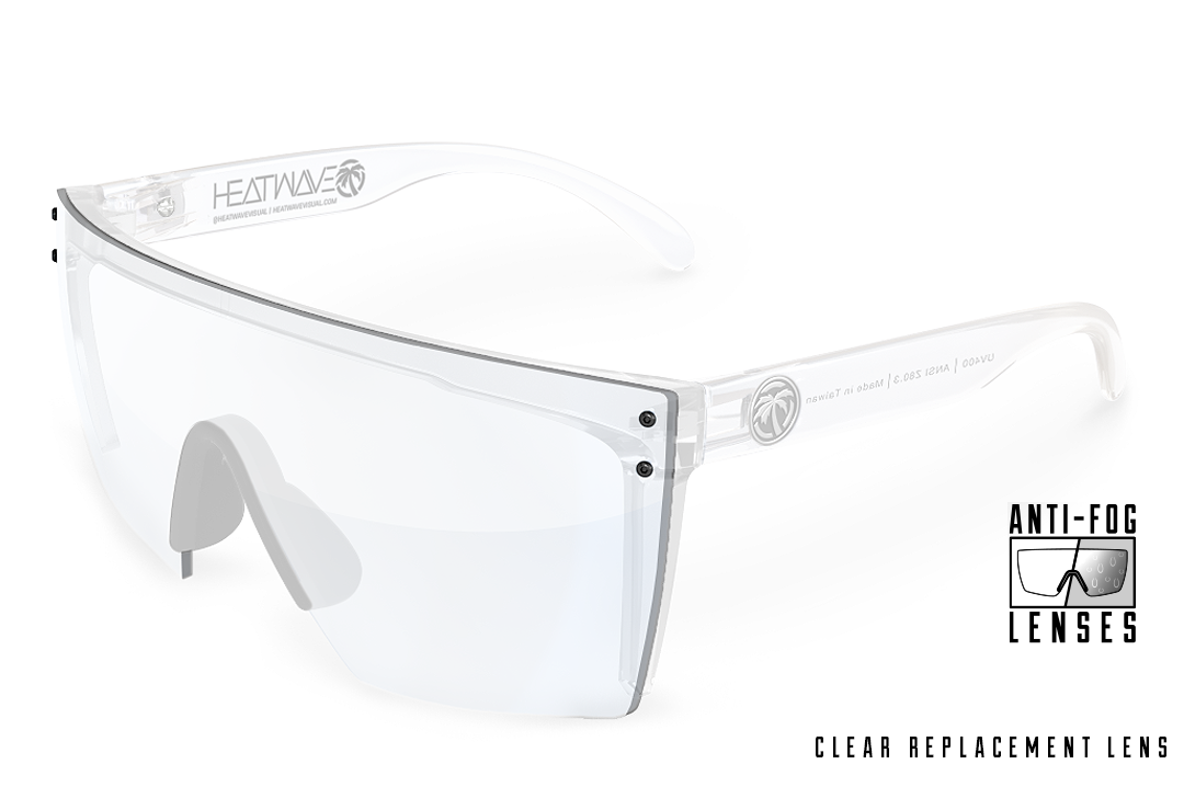 Heat Wave Visual Lazer Face anti-fog clear lens. 